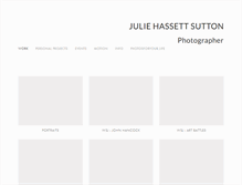 Tablet Screenshot of juliehassettsutton.com